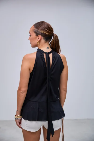 Blusa Seduccion Negro L26-3326