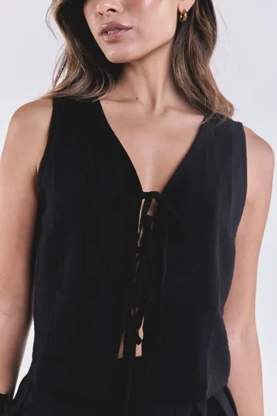 Chaleco Luz Negro L26-3079A