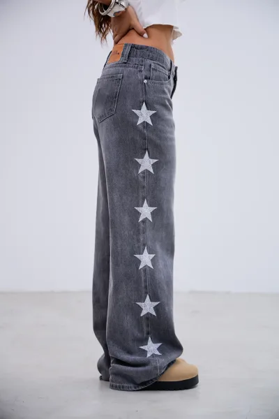 Denim Estrellas Gris R14