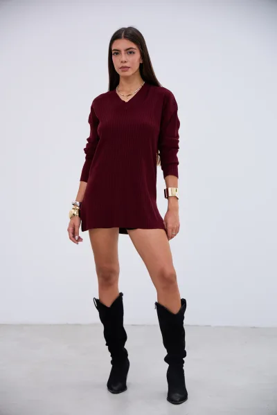 Sweater Dosis Bordeaux L26-3358