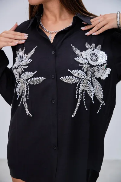 Camisa Atraccion Negro L26-3343
