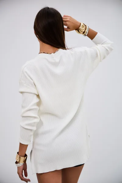 Sweater Dosis Blanco L26-3358
