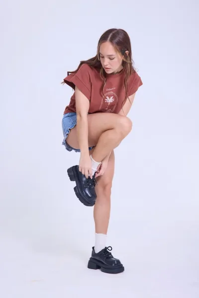 Remera Sunshine Bordeaux