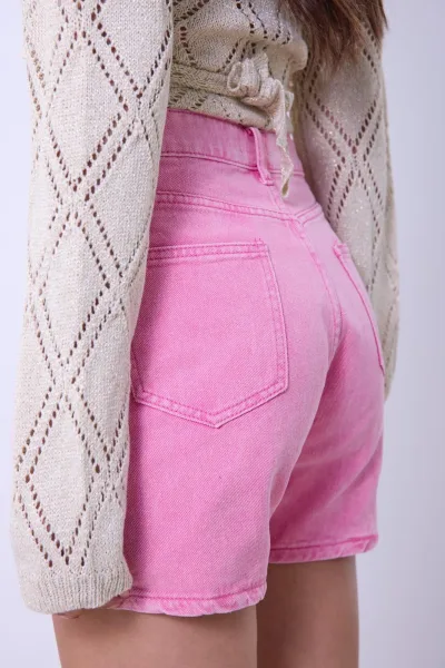 Short mom rosa Laq24-039