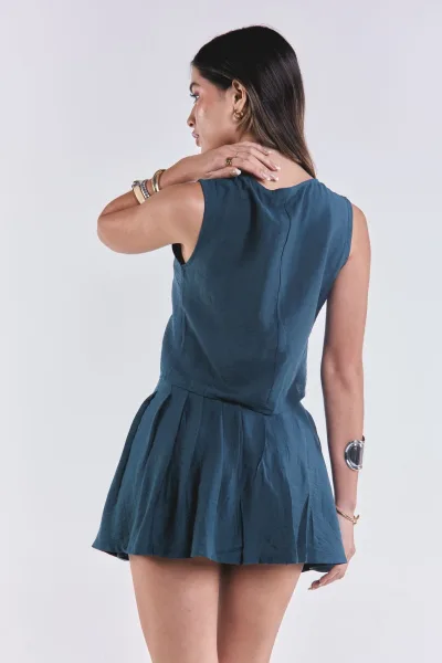Short Pollera Luz Verde L26-3079B
