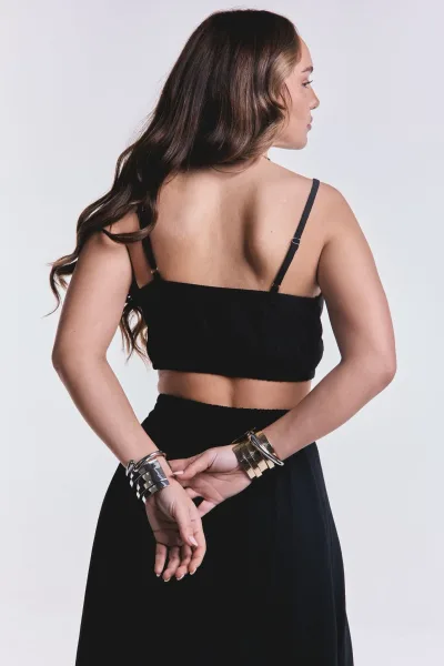 Top Volver Negro L26-3034