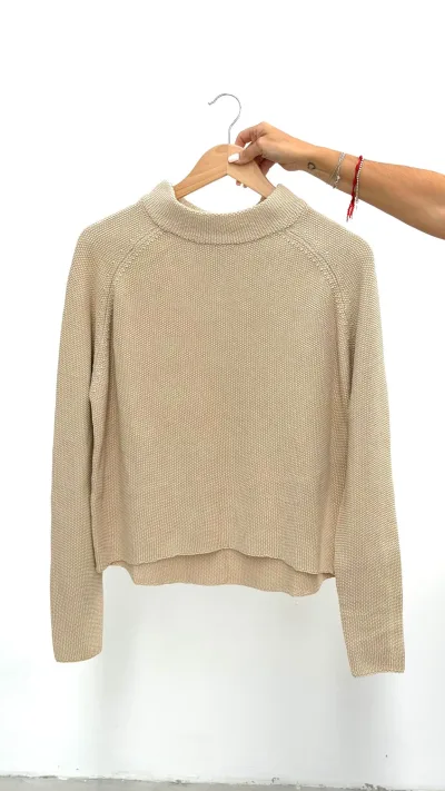 Sweater Frecuencia Beige L26-3367